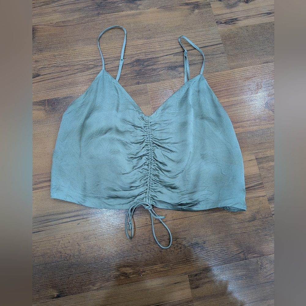 Aritzia Wilfred Verso Sage Green Camisole